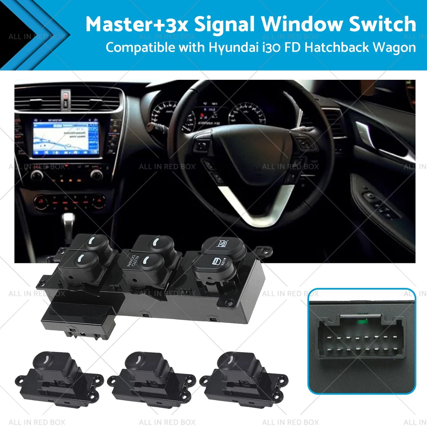 Signal Window Switch for Hyundai I30 FD Hatchback Wagon (2007-2012)