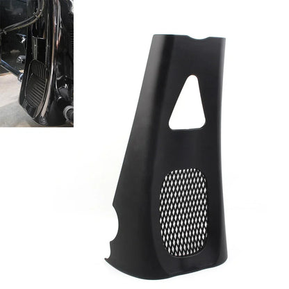 Stretched Chin Spoiler Scoop for Harley Touring Road (2017-2023) Matte Black