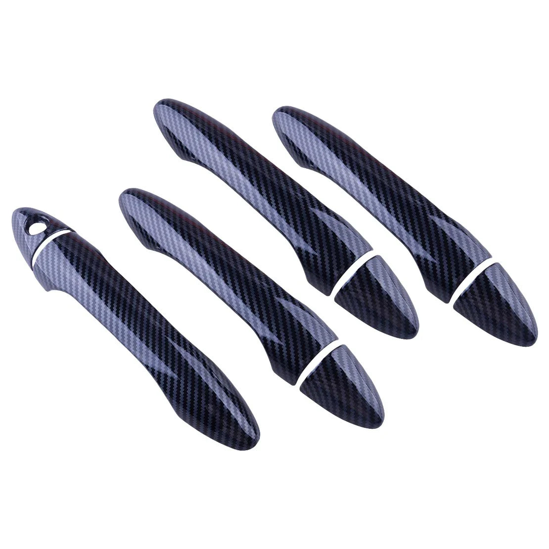 Carbon Fiber Style Exterior Door Handle Cover Trim for Kia Forte K3 (2013-2015)