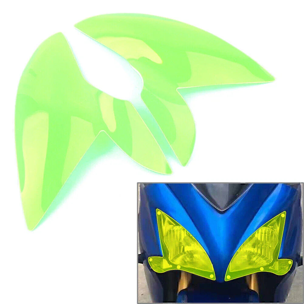 Headlight Guard Shield Green Lens Cover for Suzuki GSX-S1000F (2015-2021)