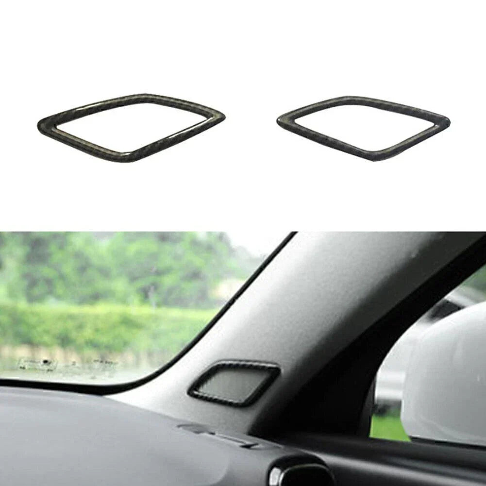A-Pillar Speaker Cover Trim for Volvo XC40 (2018-2020) Carbon ABS