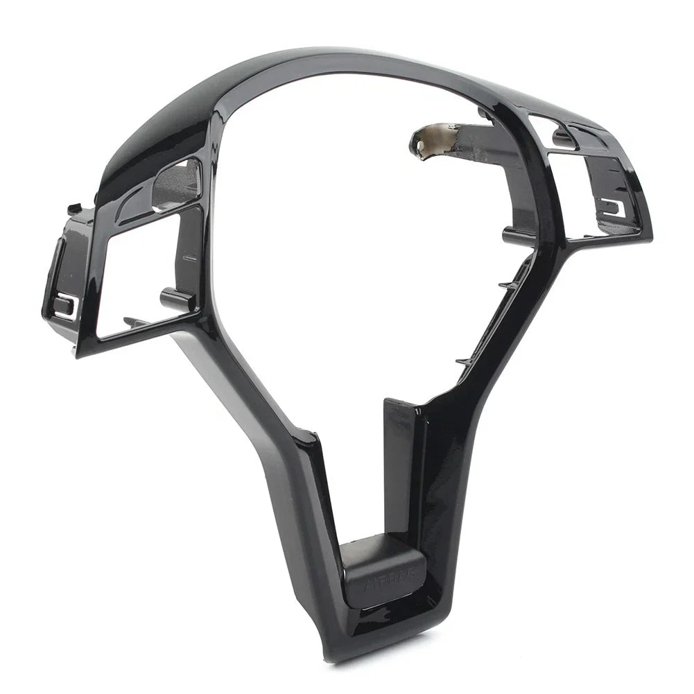 Steering Wheel Trim Cover for Mercedes Benz CLA SLK E C GLA-Class C117 Black