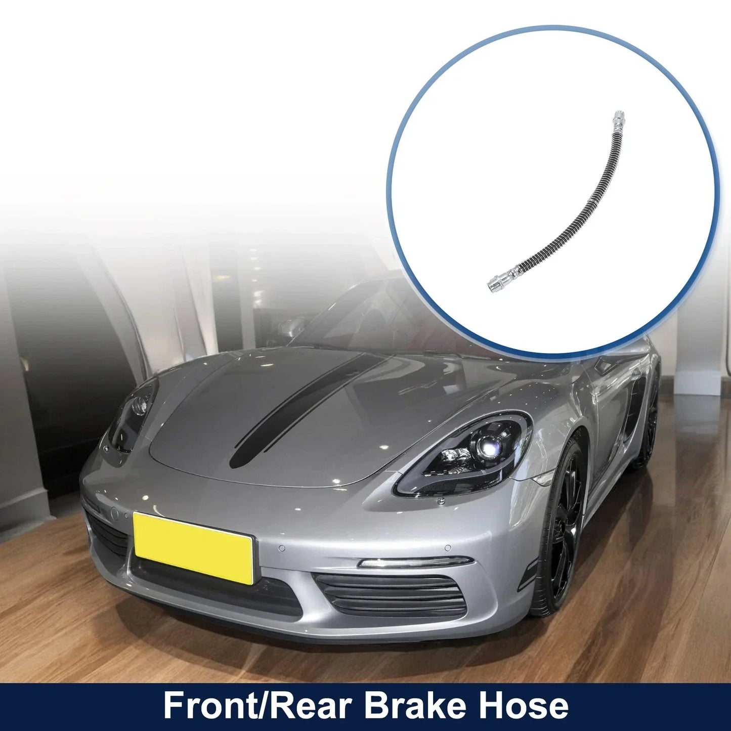 Brake Hose for Porsche 718 Cayman 2010-2024 (Front & Rear)