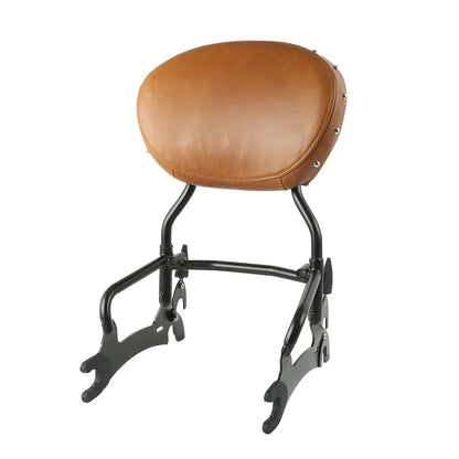 12" Black Sissy Bar Backrest Mounting Spools for Indian Chieftain (2014-2022)