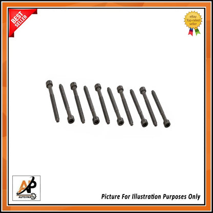 Engine Head Bolts Replacement for Audi A3 A4 A6 A8 1.8 2.0 TFSI (CDNC) (2009–2018)