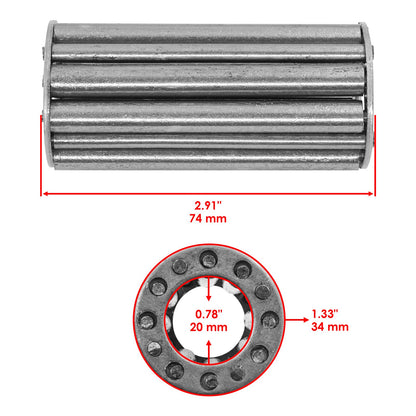 Caster Wheel Roller Cage Bearing Replacement for Land Pride AT3590 FDR3590 (2010–2018)