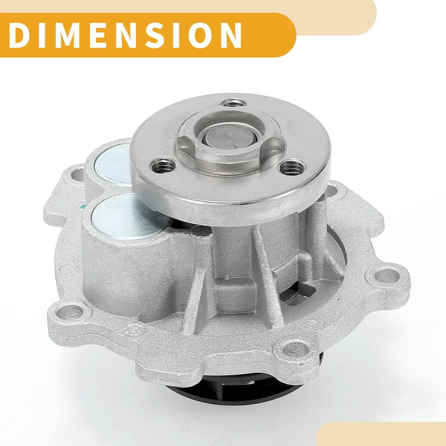 Water Pump for Chevrolet Aveo I4 1.6L DOHC 2009-2011 with Gasket