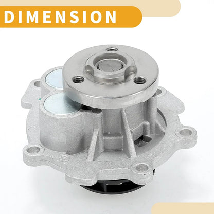 Water Pump for Chevrolet Aveo I4 1.6L DOHC 2009-2011 with Gasket