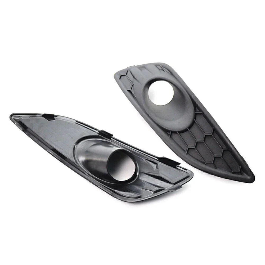 Front Bumper Grilles Fog Light Covers  Left & Right for Ford Fiesta (2012-2016)