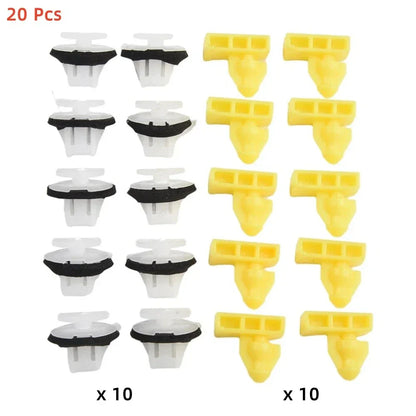 20 x Wheel Arch Trim Clips for Nissan Juke, X-Trail T31, Murano