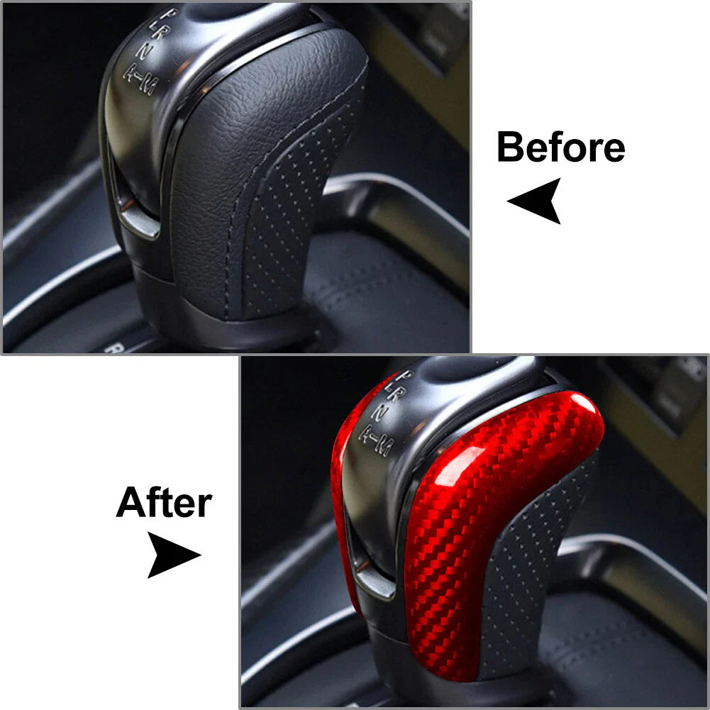Interior Console Gear Shift Knob Covers for Nissan GTR R35 (2017-2022)