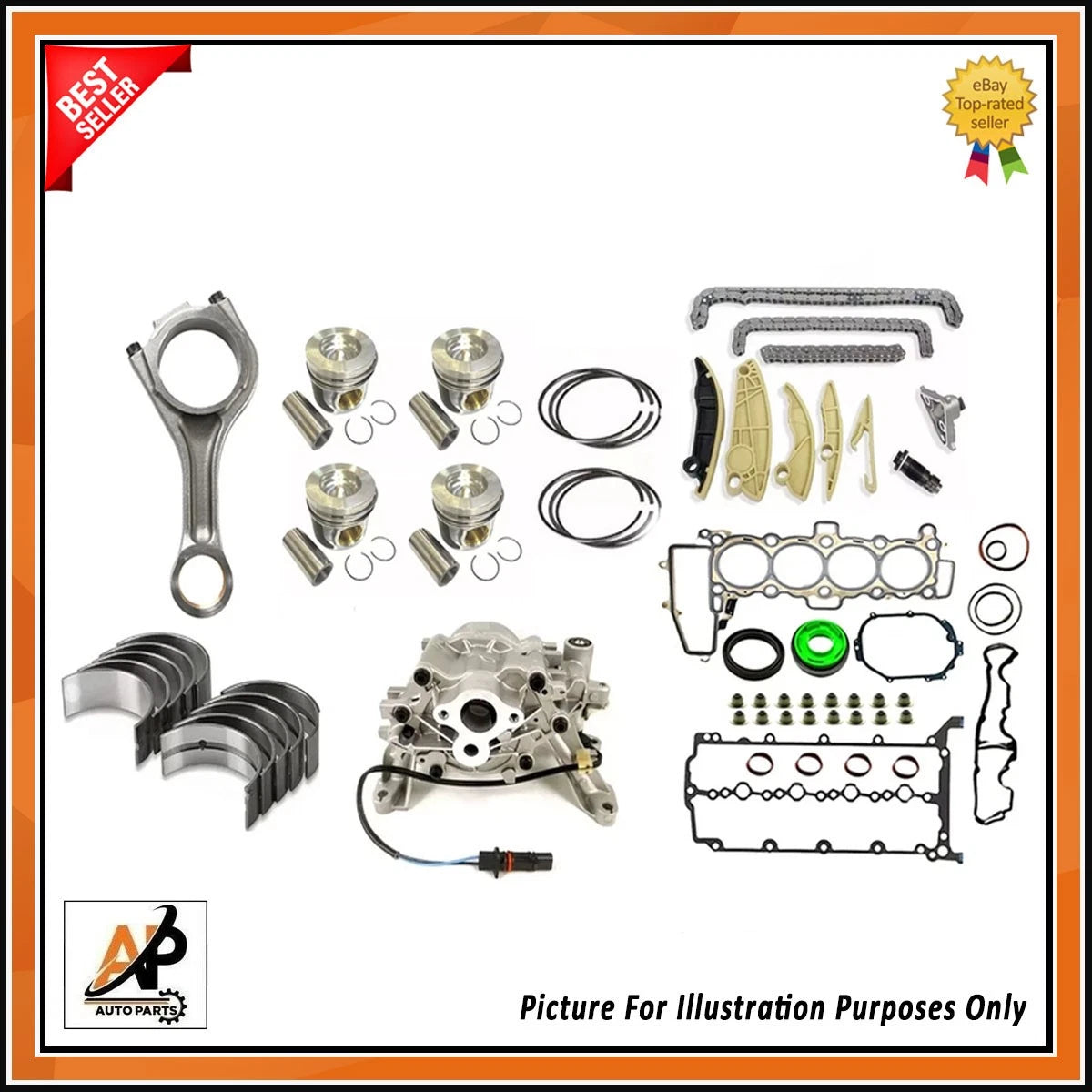Engine Rebuild Kit Heavy Duty for Land Rover Discovery 2.0D (2011–2016)