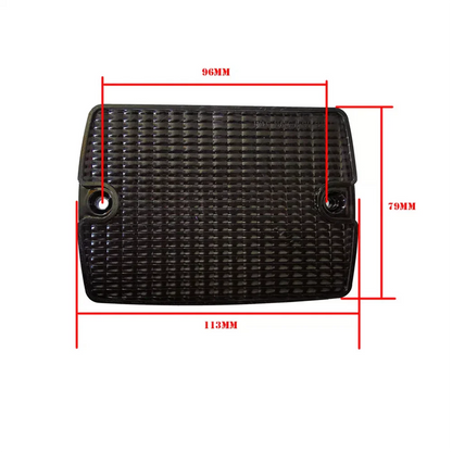 Smoked Front Turn Signal Light Housings for Jeep Wrangler (2018-2023)
