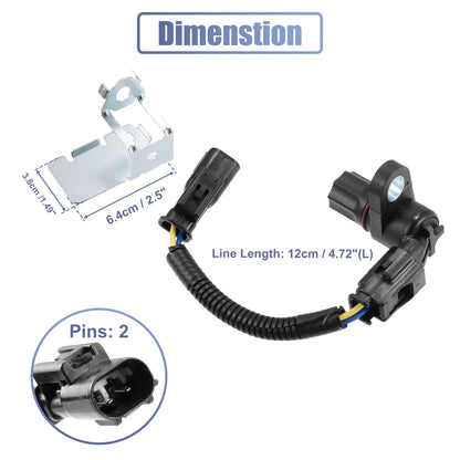 ABS Wheel Speed Sensor for Dodge Ram 1500 1998-2005 (2 x)