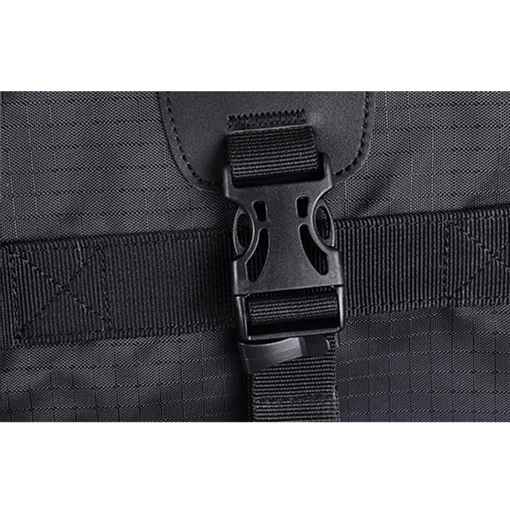10L Waterproof Rear Tail Seat Bag for Motorcycle - Black