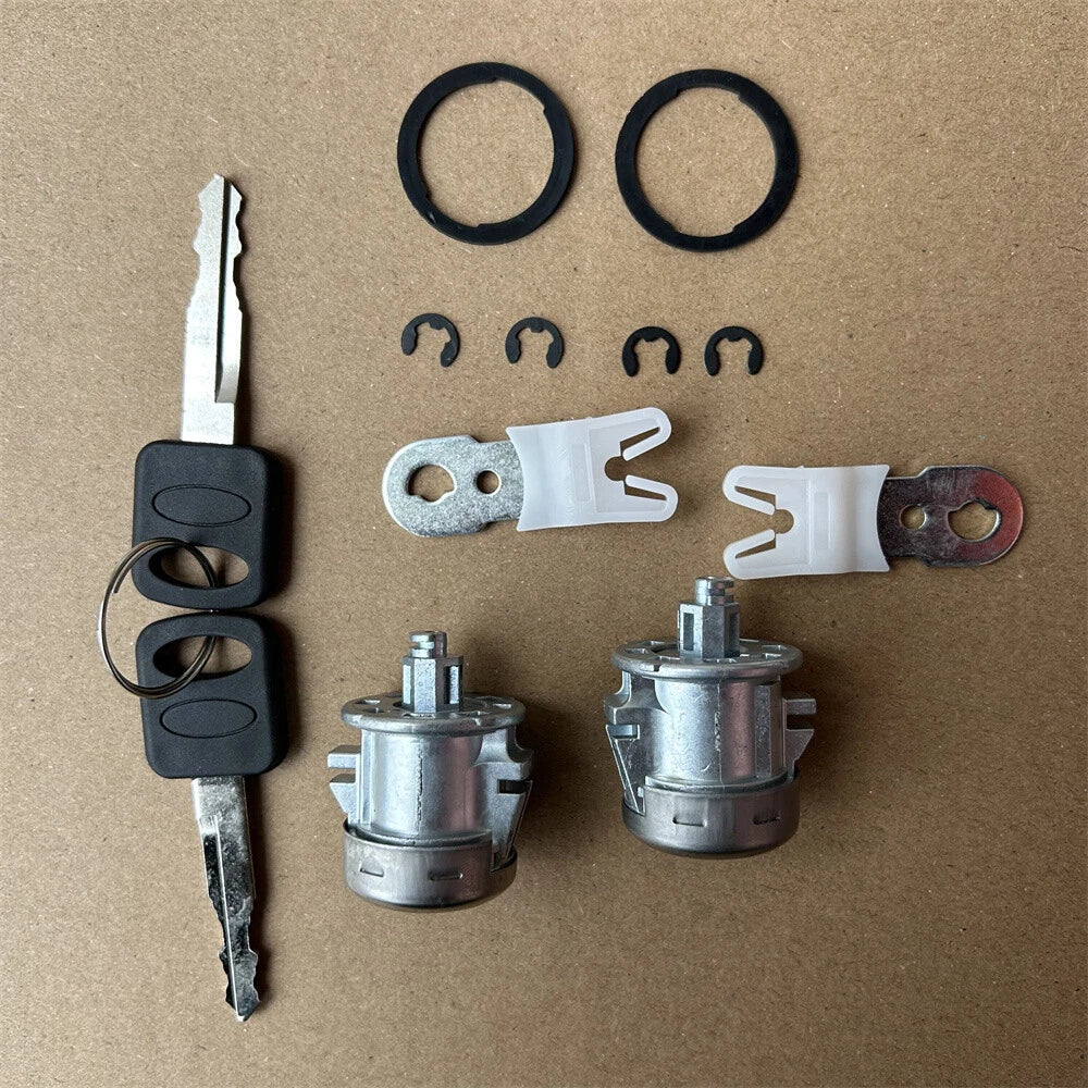 Ignition & Door Lock Cylinder w/ 4 Keys for Ford F250 F350 F450 (1997-2007)