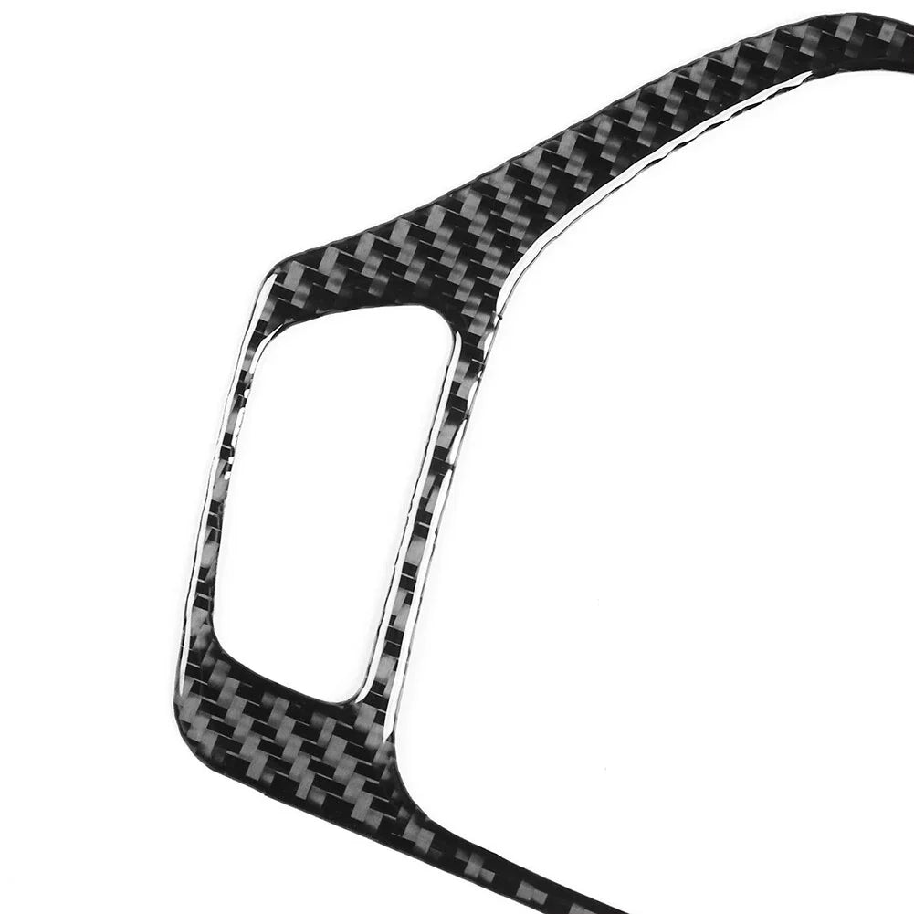 Carbon Fiber Black Gear Shift Panel Cover Trim for Jeep Cherokee (2014-2018)