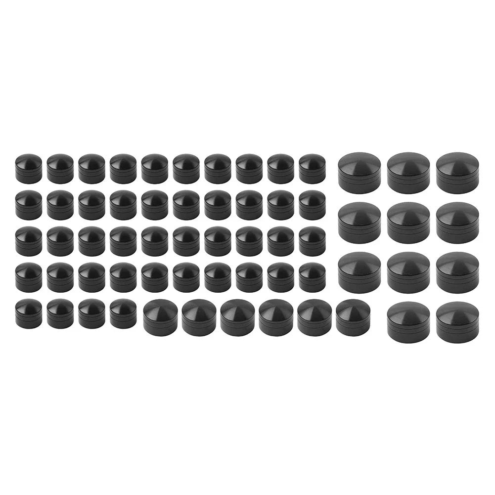 61x Engine Bolt Topper Caps for Harley Touring Road King Electra Glide (1999-2006)