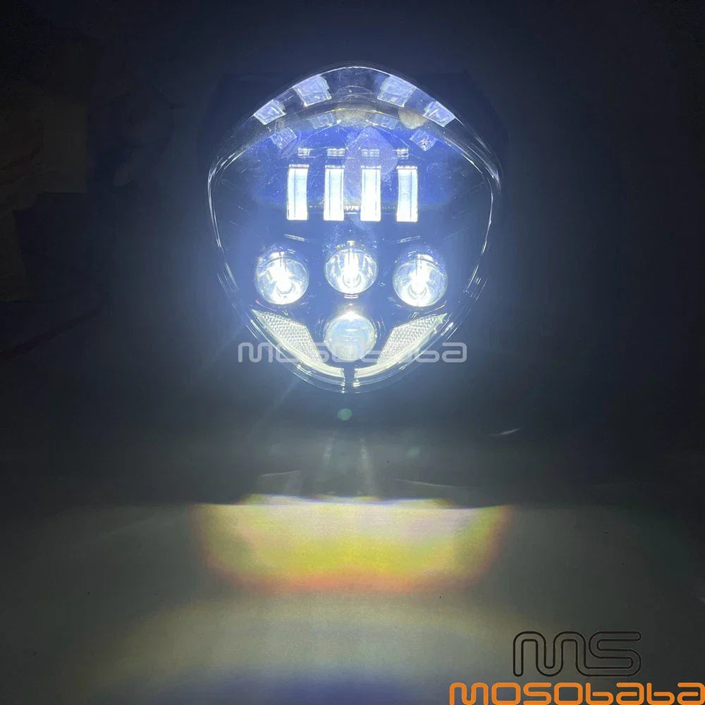 60W LED Headlight Hi/Low Beam for Victory Cross Country (2010-2017)