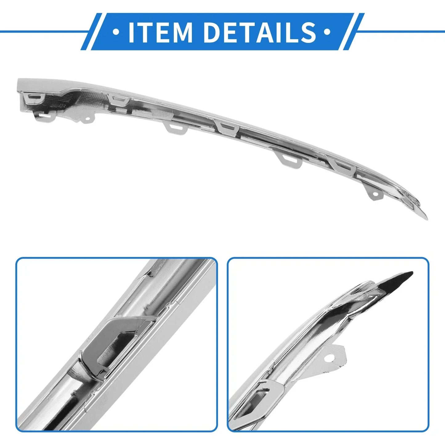 Front Right Bumper Grille Trim for Mercedes-Benz S450 (2018-2023)