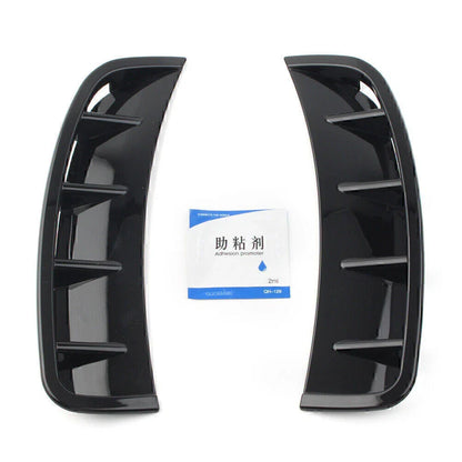 Glossy Black Front Wheel Air Vent Hood Fender for Mercedes Benz W177 A220 (18-21)