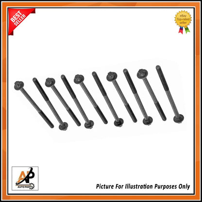Cylinder Head Bolts OEM Replacement for BMW N47 B47 1.6 2.0 Diesel (2012–2018)