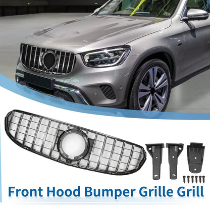 Front Upper Bumper Grille for Mercedes-Benz GLC300 (2016-2023)