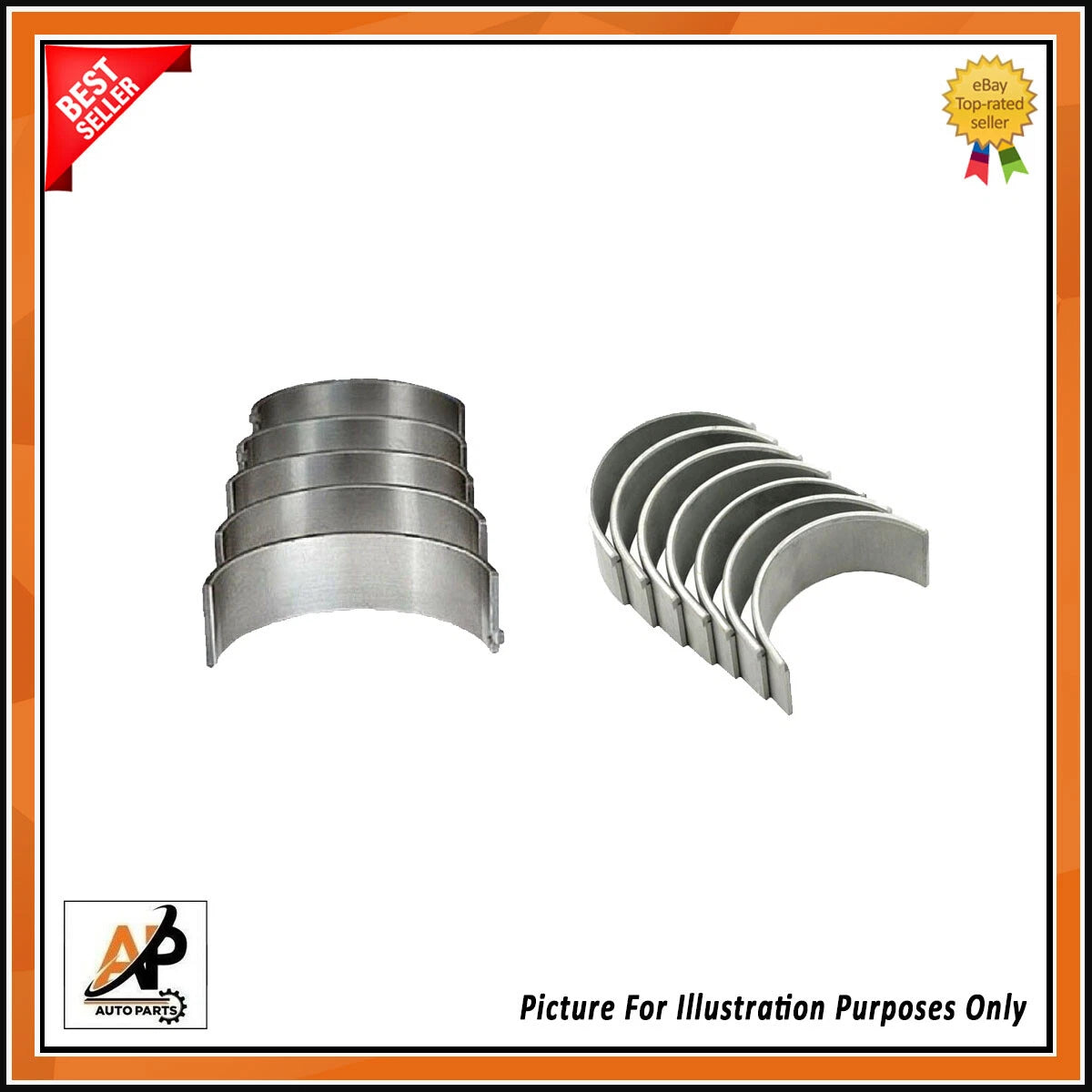 Crankshaft Main and Big End Bearing Set for Range Rover 3.0 Supercharged ()