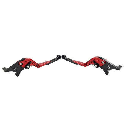 Red CNC Extendable Brake Clutch Levers for BMW S1000XR (2015-2021)