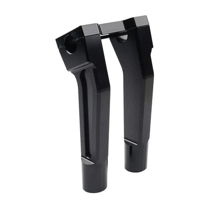 8.46" Black Pullback Handlebar Risers Clamp for Harley