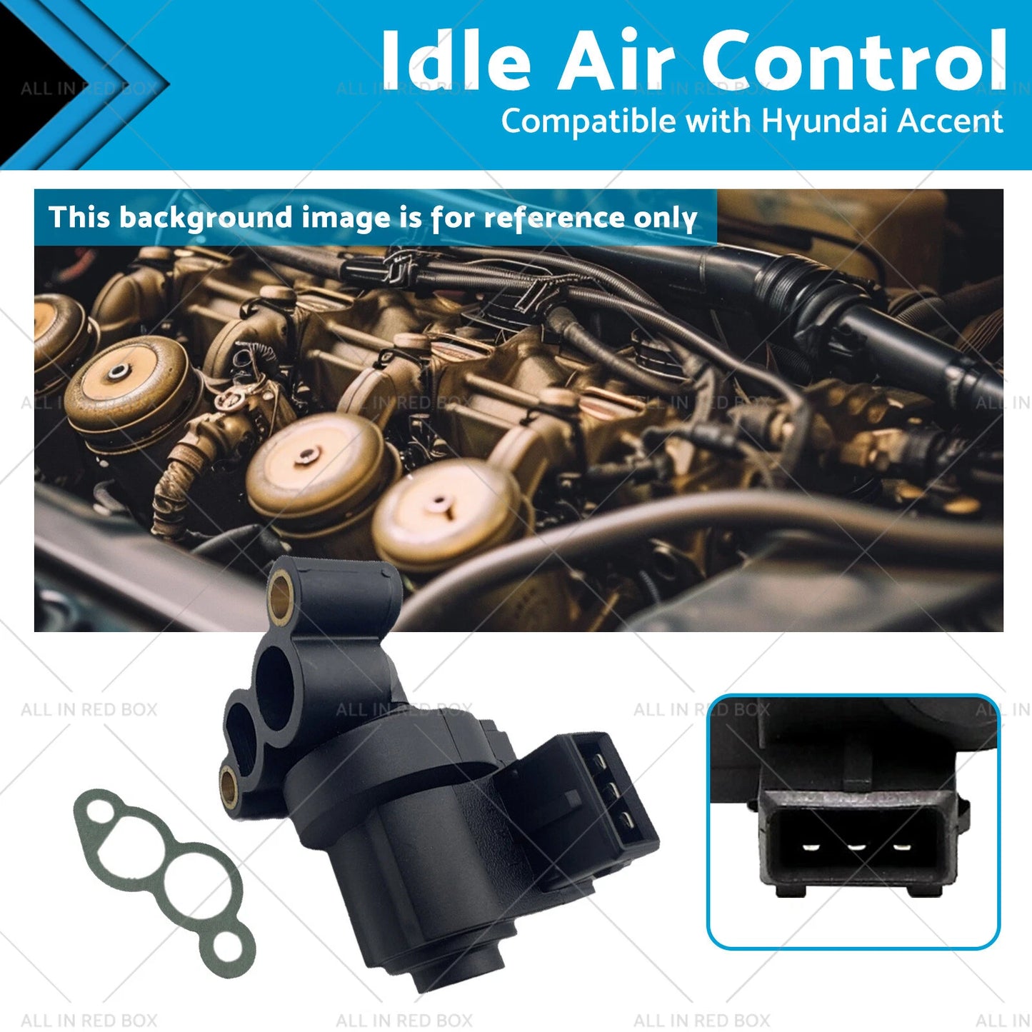 Idle Air Control Valve for Hyundai Accent Elantra Getz 1.3L-2.0L (00-05)