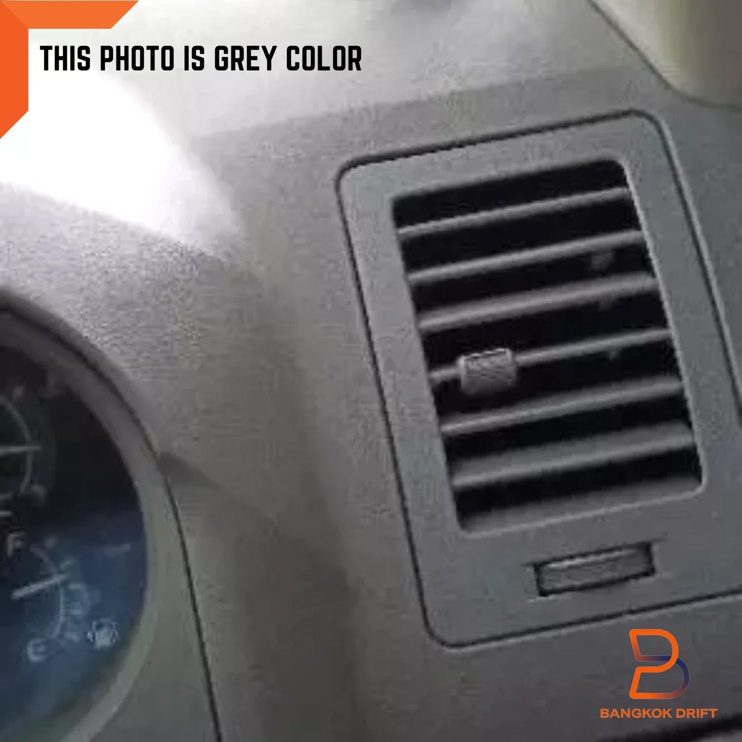 BLACK  LH+RH AIR A/C VENT GRILLES for TOYOTA HILUX UTE VIGO (2005-2014)