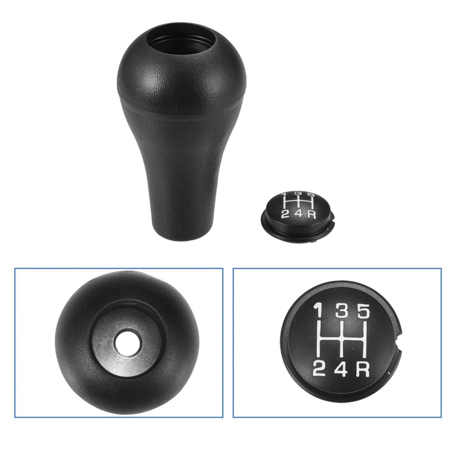 5 Speed Manual Transmission Shift Knob w/ Insert for Dodge