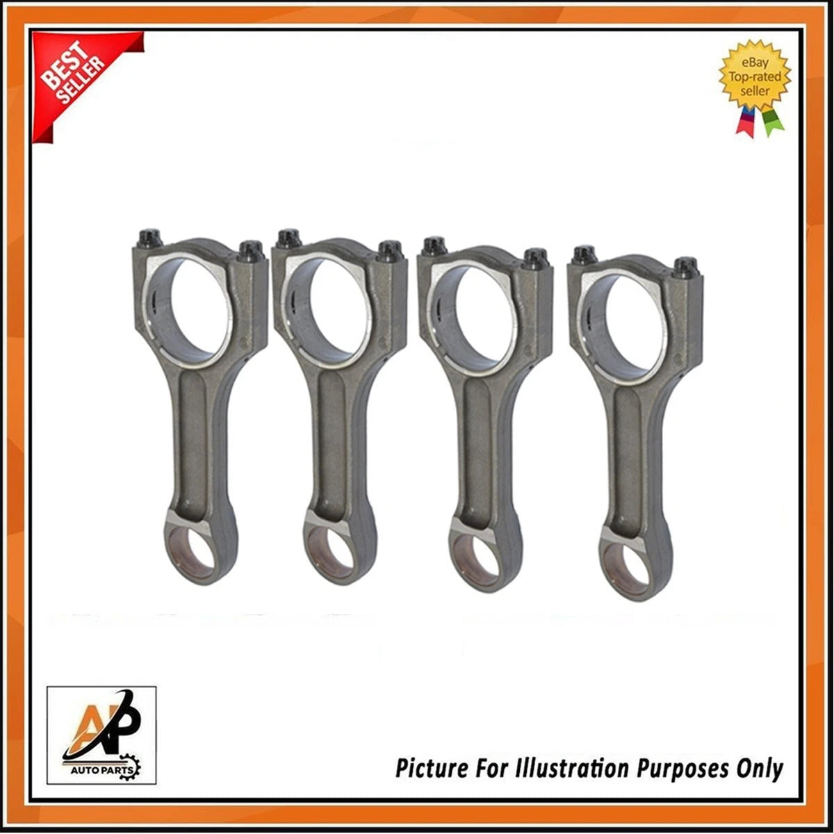 Engine Connecting Rods Heavy Duty for BMW 2 Series F45 F46 (2014–2021)
