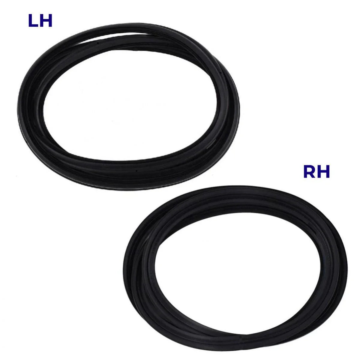 Door Trim Rubber Pair Fits Mazda B2200 Bravo Ford Courier no Cab UTE 1999-06 D06