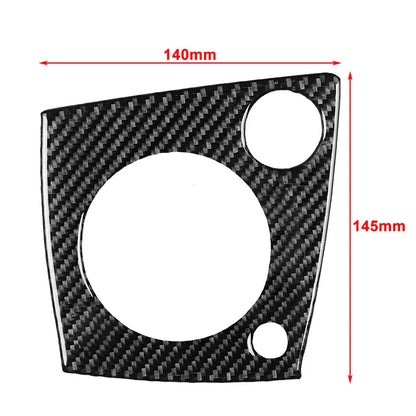 Carbon Fiber Red Gear Shift Panel Cover Trim for Alfa Romeo 159 (2006-2011)