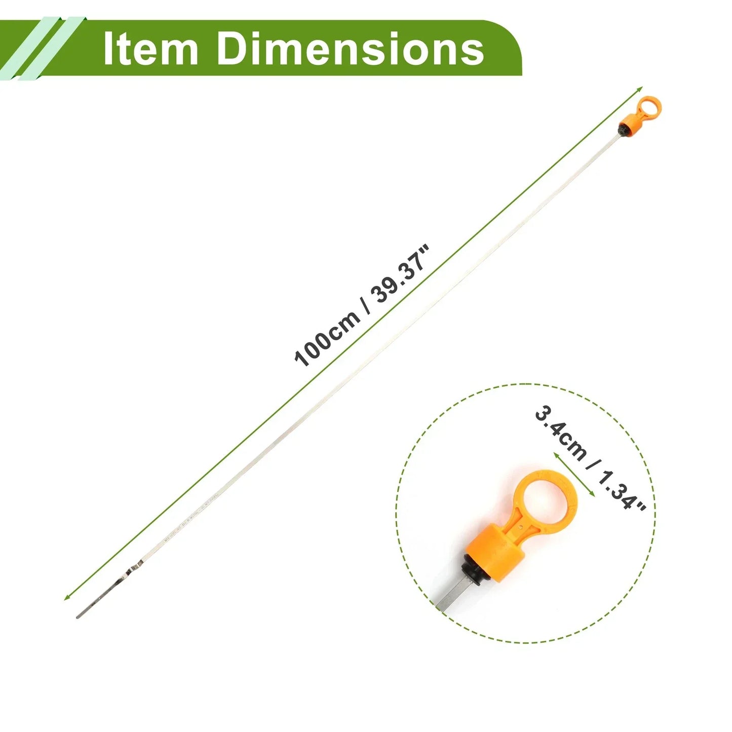 Engine Oil Dipstick for Dodge Ram 1500 10 Cyl 8.3L (2005-2006)