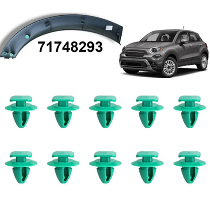 10 x Front Wheel Arch Flare Trim Moulding Clips for Alfa Romeo Stelvio (16-18)