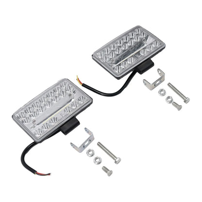 2 x LED Headlights 3x5 Inch
