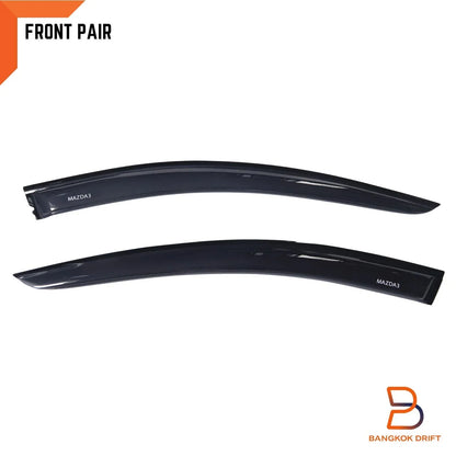 Weather Shield Window Visor Rain Guard for Mazda 3 BP Hatchback (19-23)