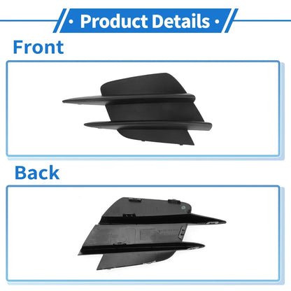 Front Left Fog Light Grill for Mercedes-Benz W205 (2015-2020) Black