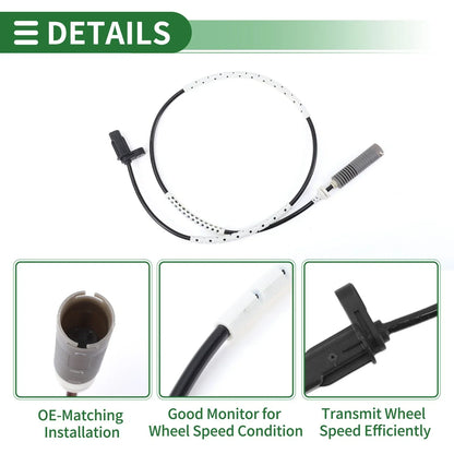 ABS Wheel Speed Sensor for BMW 323i 328i (2007 - 2011)