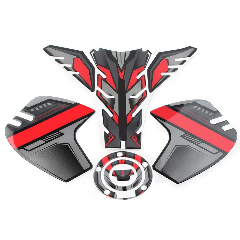 3D Gas Tank Pad Decal Sticker Red for Yamaha MT-09 SP Tracer (2018-2020)