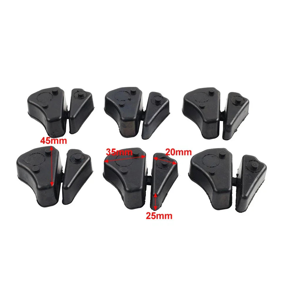 6Pcs Rear Wheel Hub Shock Damper Set for Yamaha MT-03, YZF-R3 (2015-2025)
