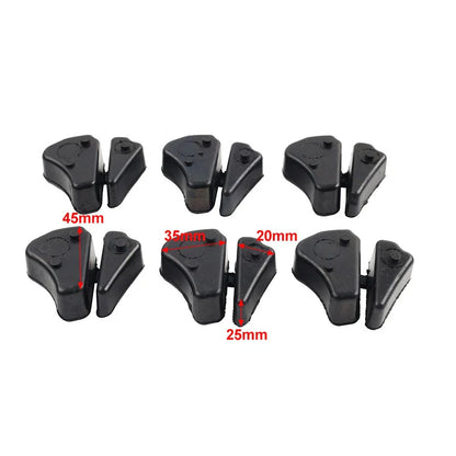 6Pcs Rear Wheel Hub Shock Damper Set for Yamaha MT-03, YZF-R3 (2015-2025)