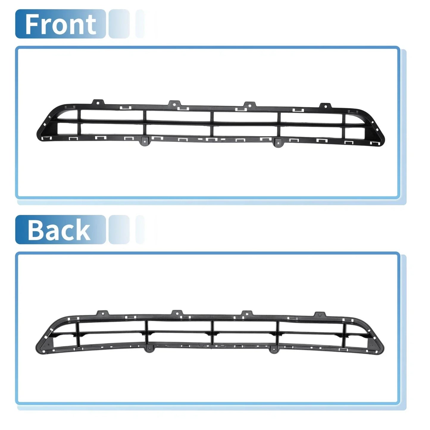 Lower Front Bumper Grille for Hyundai Santa Fe (2013-2016)