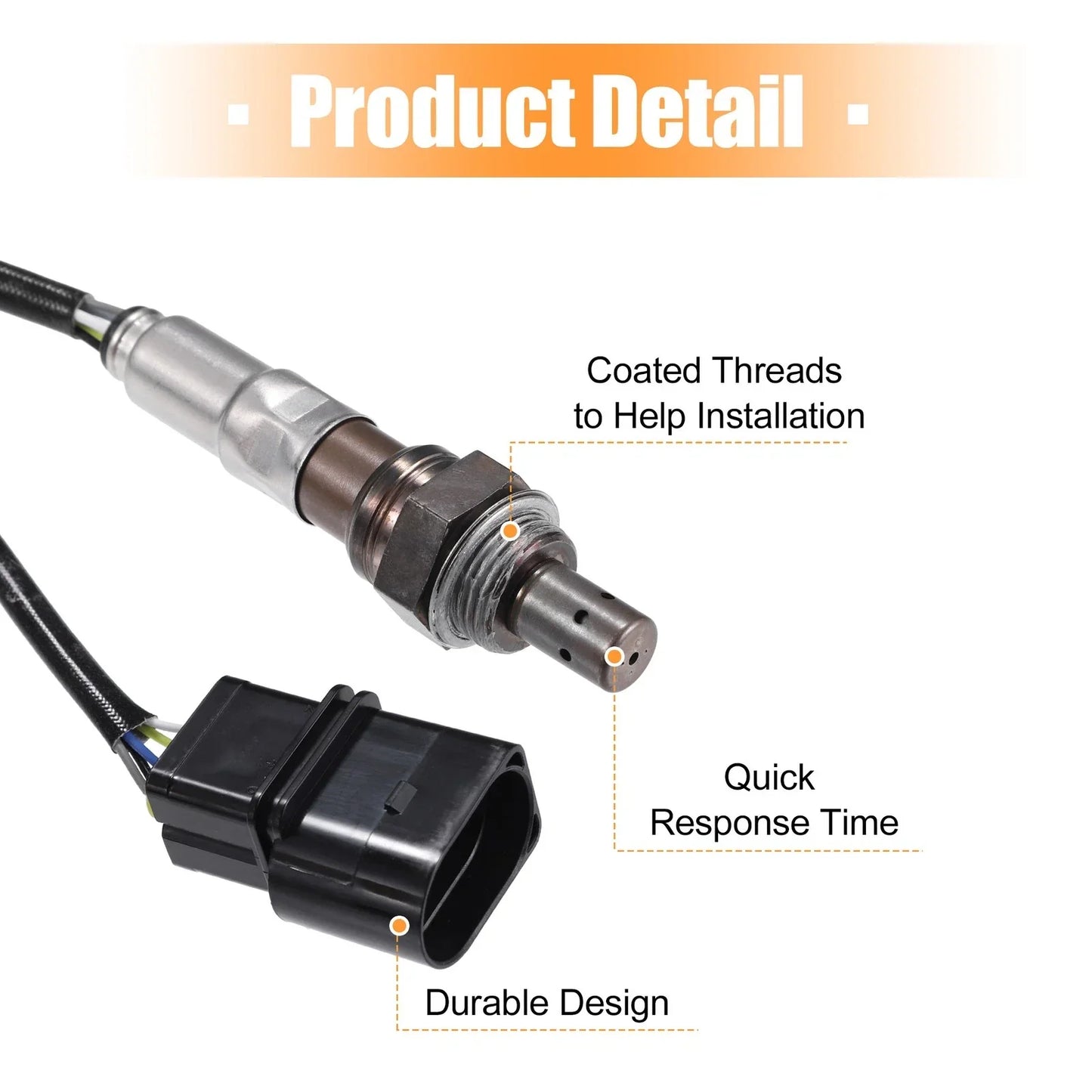 Oxygen Sensor for Hyundai Elantra 2.0L L4 Gas (2007-2009)