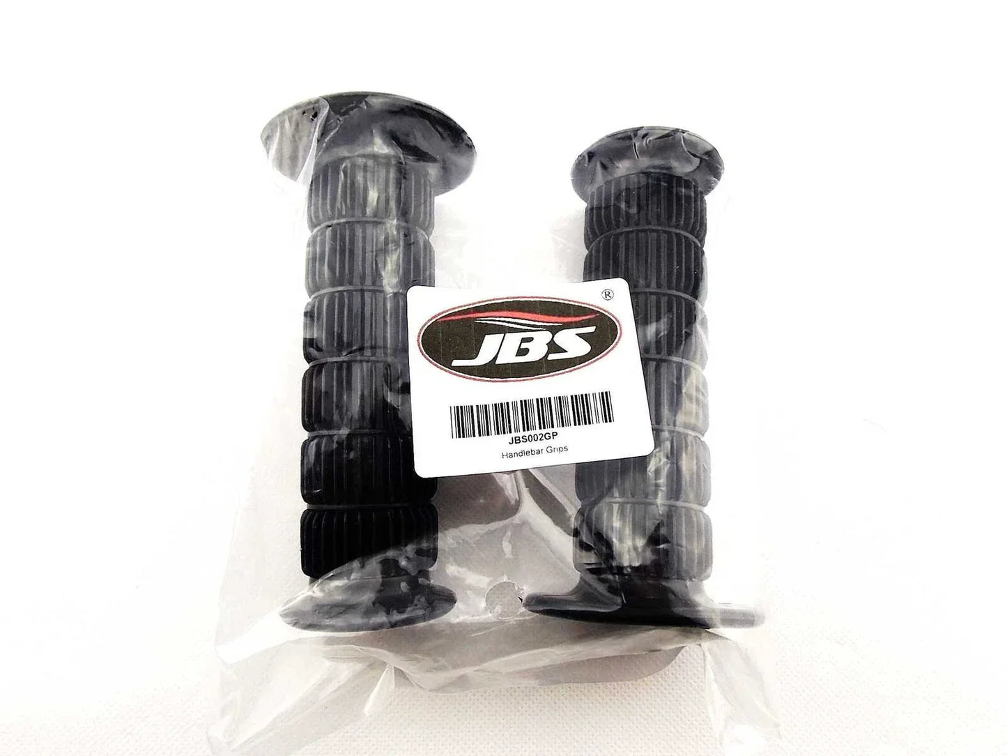 Black Hand Grip Set for Suzuki TS185 (1971-1977) - Left & Right Pair