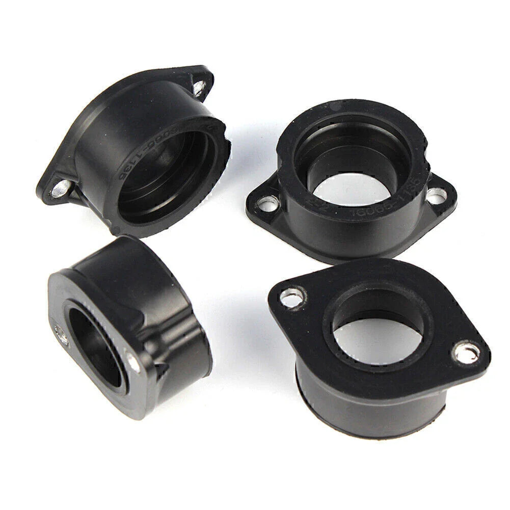 4x Carburetor Intake Manifold Boots for Kawasaki KZ1000K KZ1000M (1981-1982)