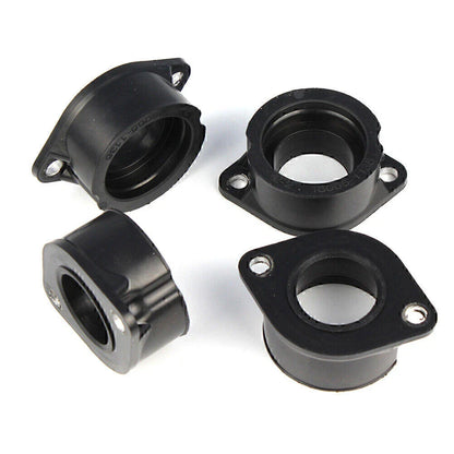 4x Carburetor Intake Manifold Boots for Kawasaki KZ1000K KZ1000M (1981-1982)